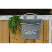 Hippotonic Mangeoire avec Poignée Gris Foncé Hippotonic Mangeoire avec Poignée Gris Foncé