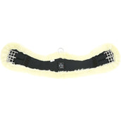 Norton Sangle de Dressage XTR avec Peau de Mouton Synthétique Noir/Écru Norton Sangle de Dressage XTR avec Peau de Mouton Synthétique Noir/Écru