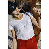 EQUITHÈME T-Shirt Claire FR Blanc EQUITHÈME T-Shirt Claire FR Blanc