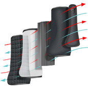 Equilibrium Guêtres Tri-Zone Impact Sports Pour Blanc Equilibrium Guêtres Tri-Zone Impact Sports Pour Blanc