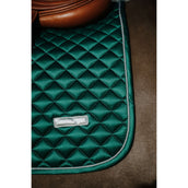 EQUITHÈME Tapis de Selle Nacre de Saut Vert Foncé EQUITHÈME Tapis de Selle Nacre de Saut Vert Foncé