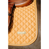 EQUITHÈME Tapis de Selle Nacre de Saut Jaune EQUITHÈME Tapis de Selle Nacre de Saut Jaune