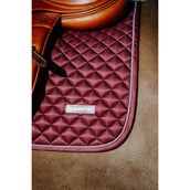 EQUITHÈME Tapis de Selle Nacre de Saut Bordeaux EQUITHÈME Tapis de Selle Nacre de Saut Bordeaux