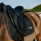 EQUITHÈME Tapis de Selle Nacre Dressage Noir EQUITHÈME Tapis de Selle Nacre Dressage Noir