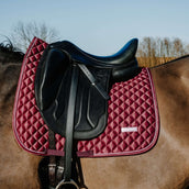 EQUITHÈME Tapis de Selle Nacre Dressage Bordeaux EQUITHÈME Tapis de Selle Nacre Dressage Bordeaux