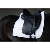Equestrian Stockholm Tapis de Selle Modern Dressage White Silver Equestrian Stockholm Tapis de Selle Modern Dressage White Silver