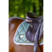 Equestrian Stockholm Tapis de Selle de Saut Pistachio White Equestrian Stockholm Tapis de Selle de Saut Pistachio White