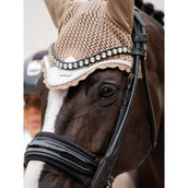 Equestrian Stockholm Bonnet Anti-Mouches Sable Equestrian Stockholm Bonnet Anti-Mouches Sable