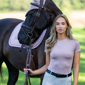 Equestrian Stockholm Chemise Dynamic Short Sleeve Midsummer Blush Equestrian Stockholm Chemise Dynamic Short Sleeve Midsummer Blush