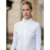 Equestrian Stockholm T-shirt de Concours Performance Blanc Equestrian Stockholm T-shirt de Concours Performance Blanc