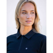 Equestrian Stockholm Polo Zip Noir Equestrian Stockholm Polo Zip Noir