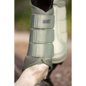 Equestrian Stockholm Guêtres Classic Mesh Pistachio White Equestrian Stockholm Guêtres Classic Mesh Pistachio White