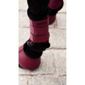 Equestrian Stockholm Guêtres Fur Mesh Merlot Equestrian Stockholm Guêtres Fur Mesh Merlot