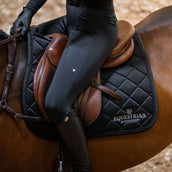 Equestrian Stockholm Tapis de Selle Line de Saut Noir Equestrian Stockholm Tapis de Selle Line de Saut Noir