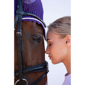 Equestrian Stockholm Bonnet Anti-Mouches Lavande Equestrian Stockholm Bonnet Anti-Mouches Lavande