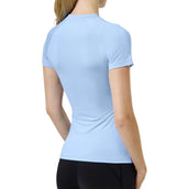 Equestrian Stockholm Chemise Dynamic Short Sleeve Midsummer Blue Equestrian Stockholm Chemise Dynamic Short Sleeve Midsummer Blue