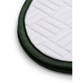 Equestrian Stockholm Tapis de Selle Modern de Saut Blanc/Sycamore Green Equestrian Stockholm Tapis de Selle Modern de Saut Blanc/Sycamore Green