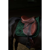 Equestrian Stockholm Tapis de Selle Satin de Saut Sycamore Green Equestrian Stockholm Tapis de Selle Satin de Saut Sycamore Green