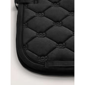 Equestrian Stockholm Tapis de Selle Velvet Dressage Noir Equestrian Stockholm Tapis de Selle Velvet Dressage Noir