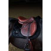 Equestrian Stockholm Tapis de Selle Velvet de Saut Noir Equestrian Stockholm Tapis de Selle Velvet de Saut Noir