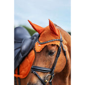 Equestrian Stockholm Bonnet Anti-Mouches Velvet Chestnut Equestrian Stockholm Bonnet Anti-Mouches Velvet Chestnut