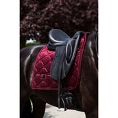 Equestrian Stockholm Tapis de Selle Velvet Dressage Merlot Equestrian Stockholm Tapis de Selle Velvet Dressage Merlot
