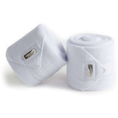 Equestrian Stockholm Bandages White Silver Equestrian Stockholm Bandages White Silver