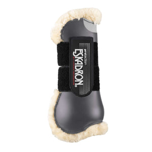 Eskadron Protèges-Tendons Flexisoft Nep Fourrure Anthracite Eskadron Protèges-Tendons Flexisoft Nep Fourrure Anthracite