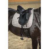 Eskadron Tapis de Selle Platinum '26 Cotton Dressage Pale Grey Eskadron Tapis de Selle Platinum '26 Cotton Dressage Pale Grey