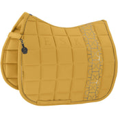 Eskadron Tapis de Selle Big Square Softshell Platinum '25 Dressage Golden Yellow Eskadron Tapis de Selle Big Square Softshell Platinum '25 Dressage Golden Yellow