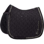 Eskadron Tapis de Selle Platinum '26 Pro Soft Glitter Dressage Noir Eskadron Tapis de Selle Platinum '26 Pro Soft Glitter Dressage Noir
