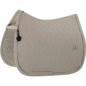 Eskadron Tapis de Selle Platinum '26 Softshell Dressage Pale Grey Eskadron Tapis de Selle Platinum '26 Softshell Dressage Pale Grey