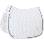 Eskadron Tapis de Selle Classic Sports Softshell Jewel Dressage Blanc Eskadron Tapis de Selle Classic Sports Softshell Jewel Dressage Blanc