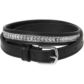 Harry's Horse Ceinture Sparkling Arrow Cuir Noir/Argent Harry's Horse Ceinture Sparkling Arrow Cuir Noir/Argent