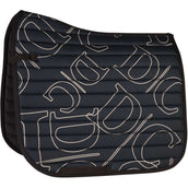 Harry's Horse Tapis de Selle Denici Cavalli Stardust Design Polyvalent Noir Harry's Horse Tapis de Selle Denici Cavalli Stardust Design Polyvalent Noir
