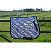 HB Tapis de Selle Holografic Multicolor HB Tapis de Selle Holografic Multicolor