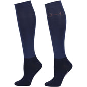 Harry's Horse Chaussettes d'Équitation Bit Marin Harry's Horse Chaussettes d'Équitation Bit Marin