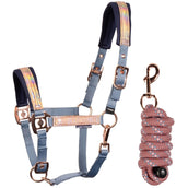 Harry's Horse Ensemble Licol Diva Mauvewood Faded-Denim Harry's Horse Ensemble Licol Diva Mauvewood Faded-Denim
