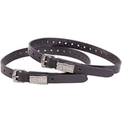 Harry's Horse Lanières pour Éperons Broque Noir/Argent Harry's Horse Lanières pour Éperons Broque Noir/Argent