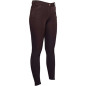 HKM Pantalon d'Équitation Rosegold Glamour Full Grip Marron/Or Rose HKM Pantalon d'Équitation Rosegold Glamour Full Grip Marron/Or Rose