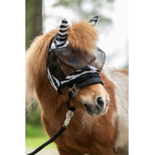 HKM Masque Anti-Mouches Zebra Noir/Blanc HKM Masque Anti-Mouches Zebra Noir/Blanc