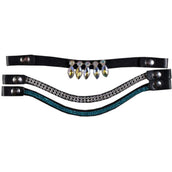 HKM Hobby Horsing Frontal Jeu de 3 Bleu/Argent HKM Hobby Horsing Frontal Jeu de 3 Bleu/Argent