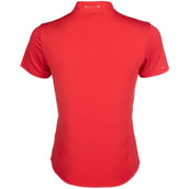 HKM Chemise Fonctionnelle Aruba Manches Courtes Rouge HKM Chemise Fonctionnelle Aruba Manches Courtes Rouge