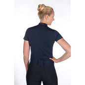 HKM Chemise Fonctionnelle Aruba Manches Courtes Bleu Foncé HKM Chemise Fonctionnelle Aruba Manches Courtes Bleu Foncé