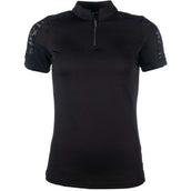 HKM Chemise Fonctionnelle Nelly Manches Courtes Noir HKM Chemise Fonctionnelle Nelly Manches Courtes Noir
