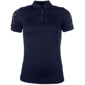 HKM Chemise Fonctionnelle Nelly Manches Courtes Bleu Foncé HKM Chemise Fonctionnelle Nelly Manches Courtes Bleu Foncé