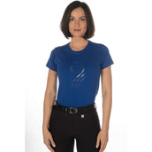 HKM T-Shirt Livigno Bleu HKM T-Shirt Livigno Bleu