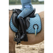 HKM Tapis de Selle Nele Dressage Bleu Fumeé HKM Tapis de Selle Nele Dressage Bleu Fumeé