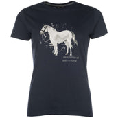 HKM T-Shirt Sparkle Bleu foncé HKM T-Shirt Sparkle Bleu foncé