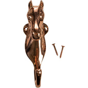 HKM Porte-Bride Tête de Cheval Cuivre HKM Porte-Bride Tête de Cheval Cuivre